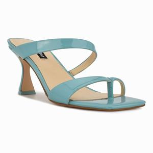 Nine West Padma Heeled Slippers Blauw Nederland | APY-163794